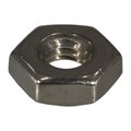 Midwest Fastener Hex Nut, #8-32, 18-8 Stainless Steel, Not Graded, 100 PK 05266